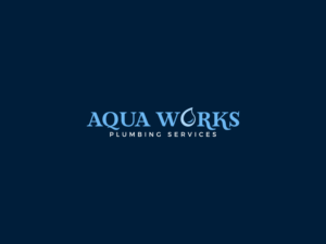 Logo Design by happybrain design for Aqua Works Plumbing Co. | Design: #21174881