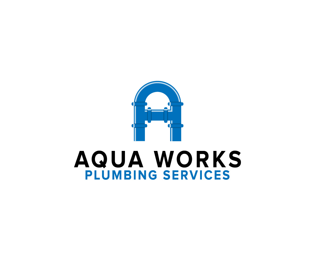 Logo Design by Mohamed 65 for Aqua Works Plumbing Co. | Design #21179649
