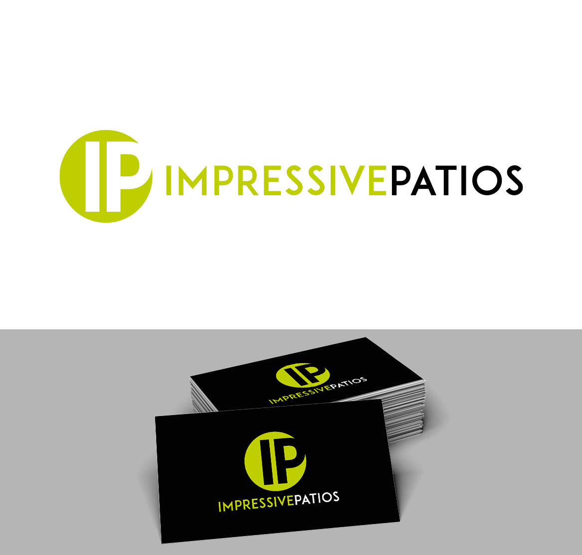 Logo Design by trufya for Impressive Patios | Design #21233882