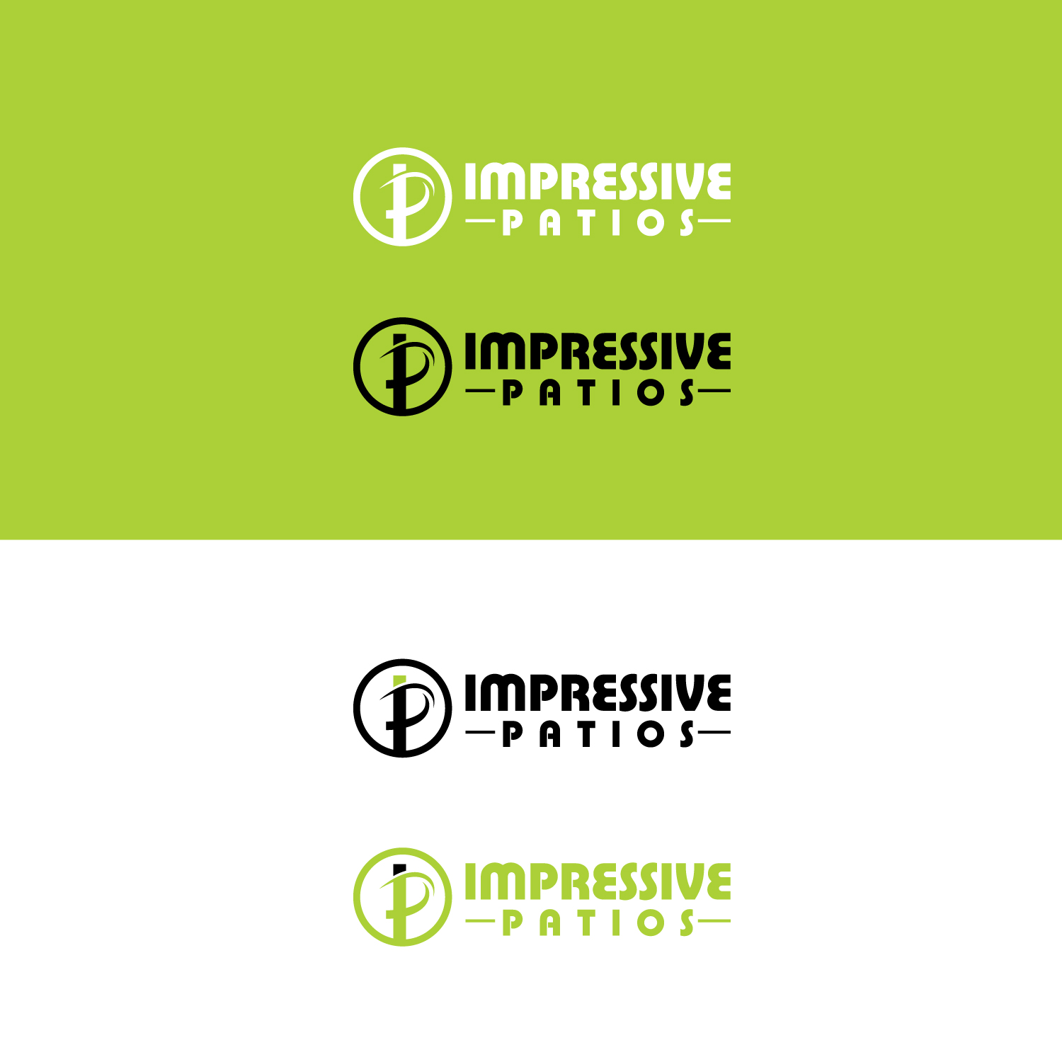 Logo Design by sankar999 for Impressive Patios | Design #21173801