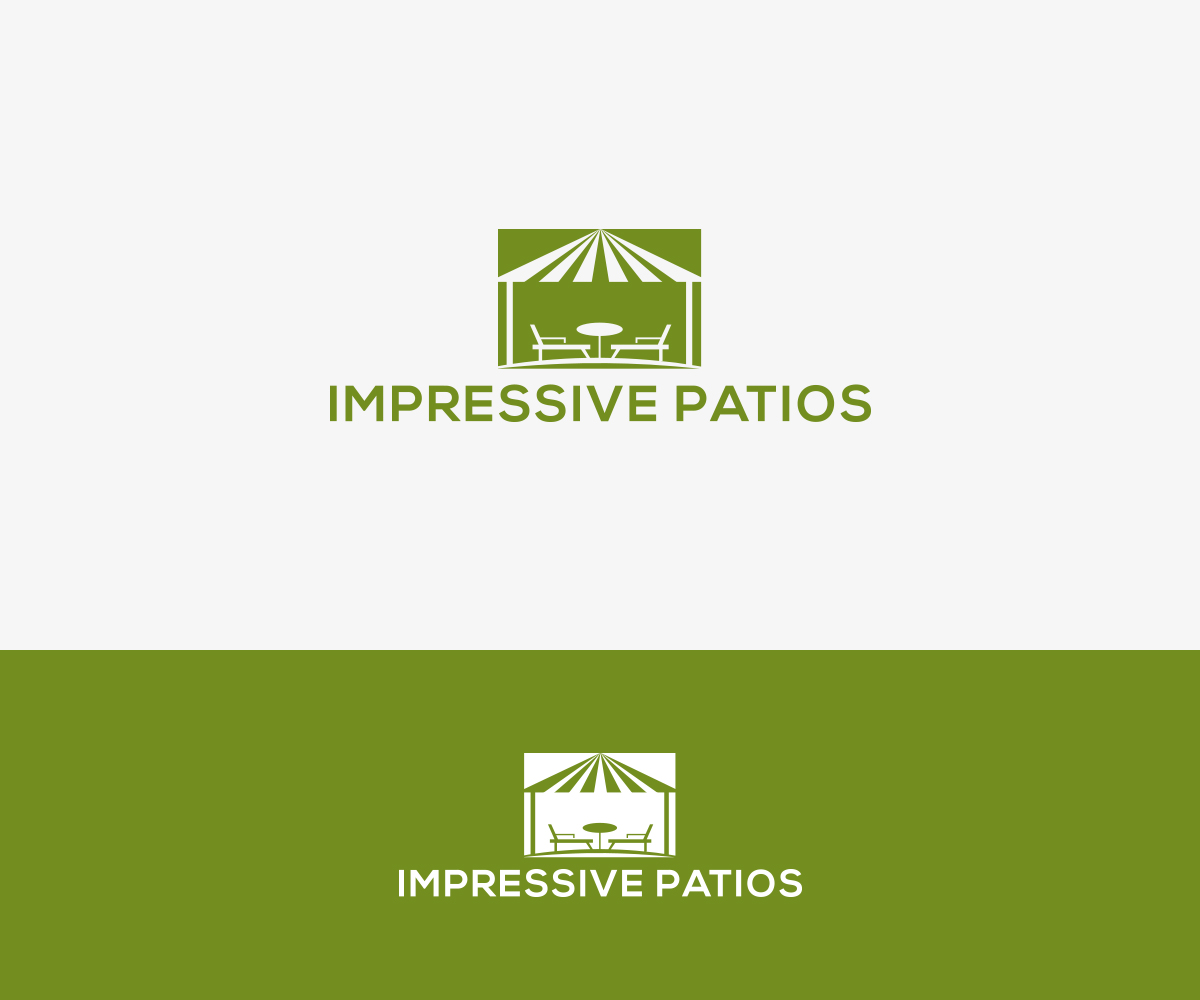 Logo Design by Salina R for Impressive Patios | Design #21177651