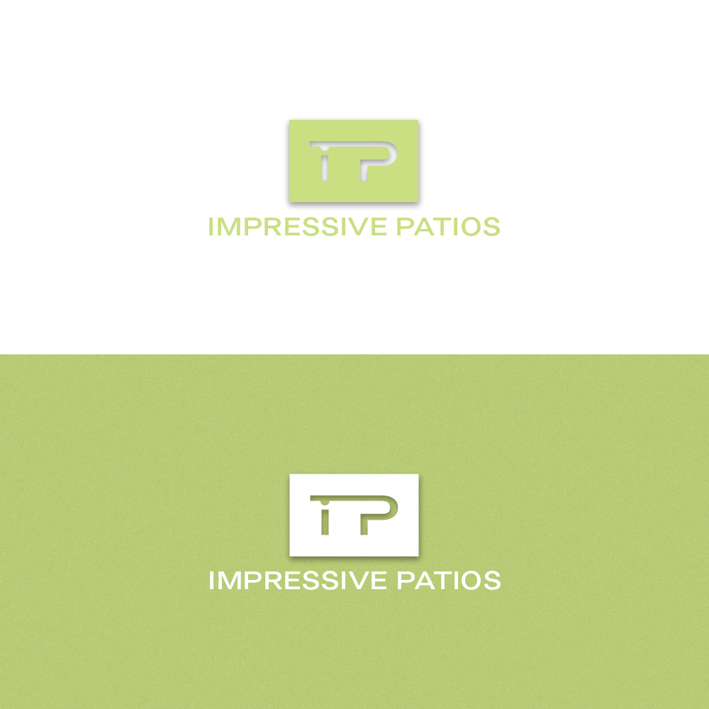 Logo-Design von SamiddhaH für Impressive Patios | Design #21226412