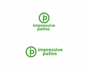 Logo Design by MOH Studio for Impressive Patios | Design: #21172067