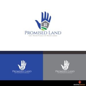 Promised Land -  Get Your Place in Your Land | Logo Design by Graphic Bricks