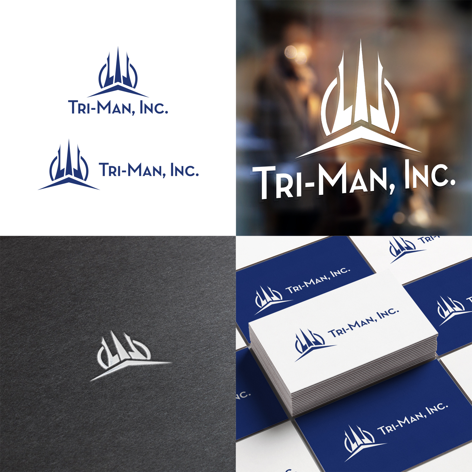 Logo-Design von MTu für Tri-Man, Inc | Design #21183992