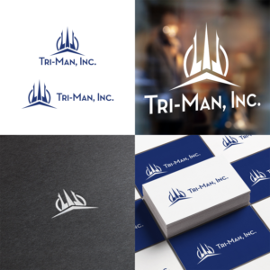Logo Design by MTu for Tri-Man, Inc | Design: #21183992