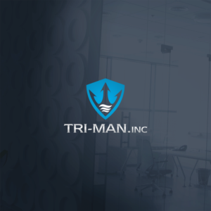 Logo Design by Arham Hidayat for Tri-Man, Inc | Design #21190456