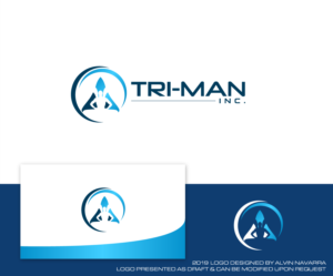 Logo Design by alvinnavarra for Tri-Man, Inc | Design: #21199811