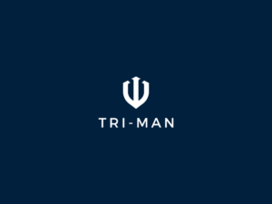 Logo Design by happybrain design for Tri-Man, Inc | Design: #21180930