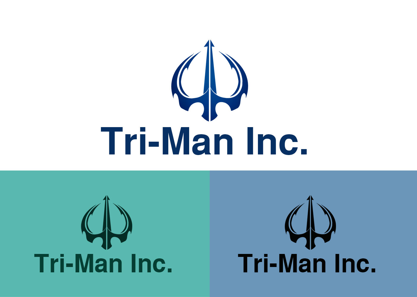 Logo Design by josenoelrodriguez for Tri-Man, Inc | Design #21192278