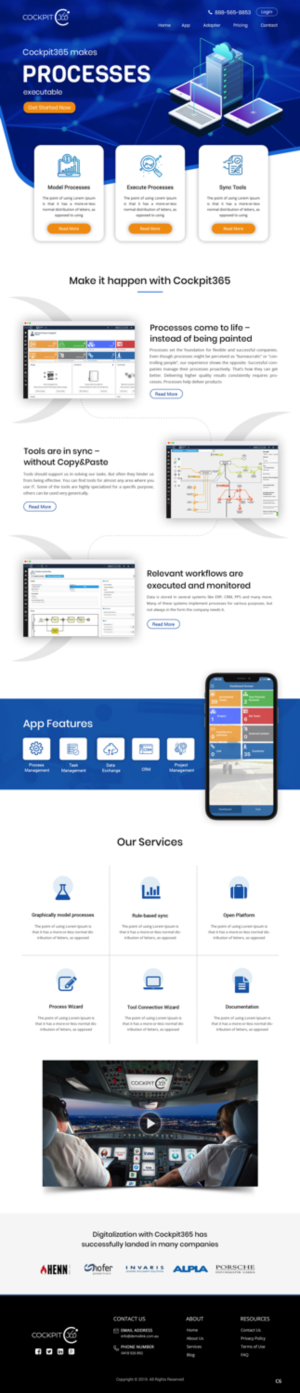 Web Design by pb for ProMind GmbH | Design: #21185780