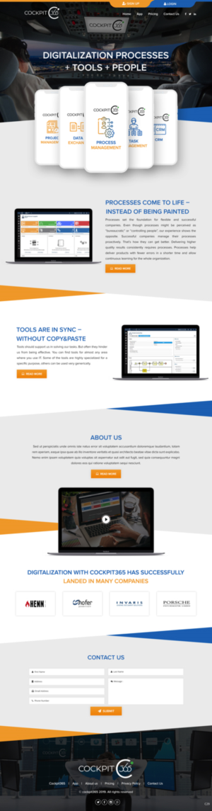 Web Design by pb for ProMind GmbH | Design: #21185784
