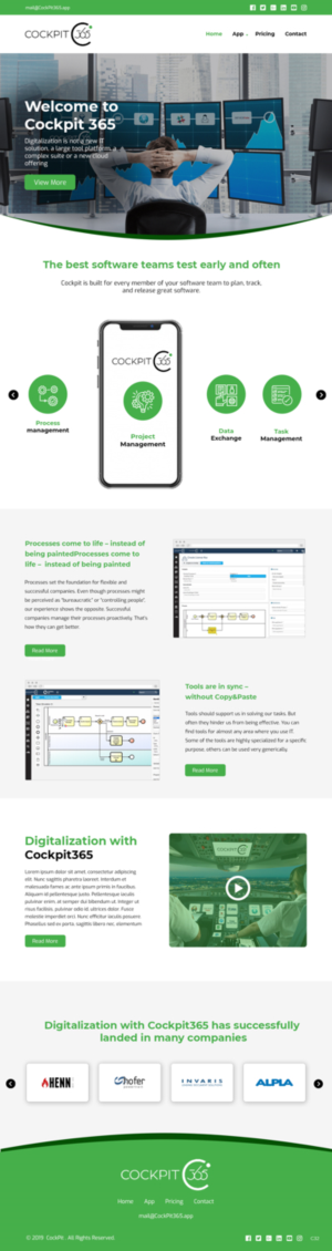 Web Design by pb for ProMind GmbH | Design: #21185785