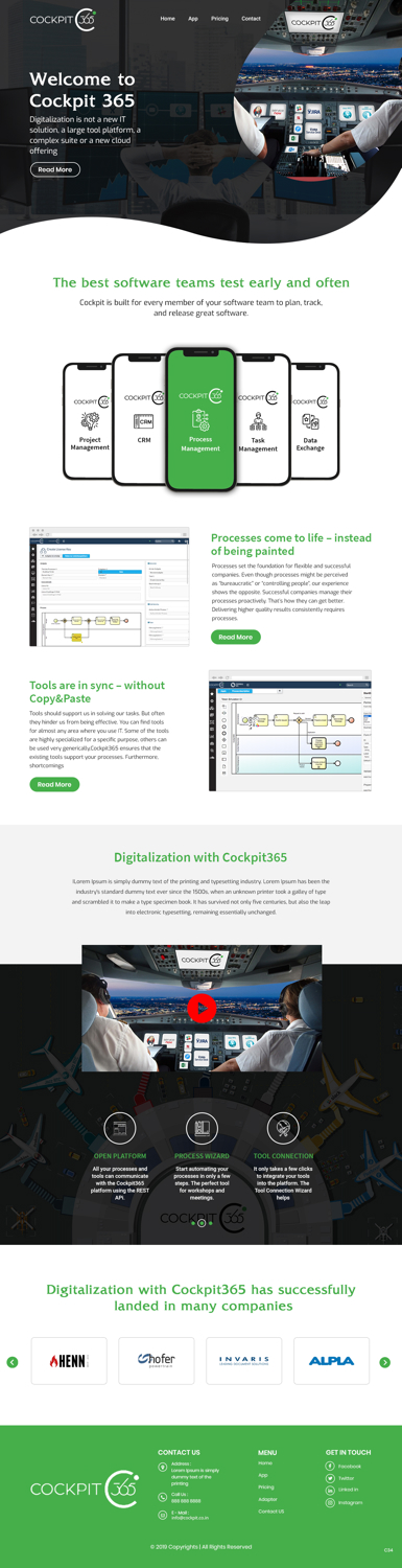 Web Design by pb for ProMind GmbH | Design #21185787