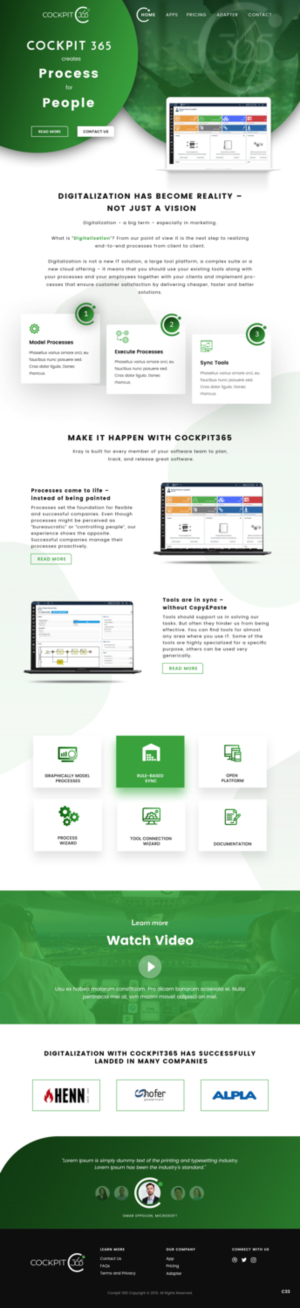 Web Design by pb for ProMind GmbH | Design: #21185788