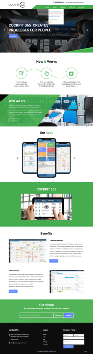Web Design by pb for ProMind GmbH | Design: #21185791