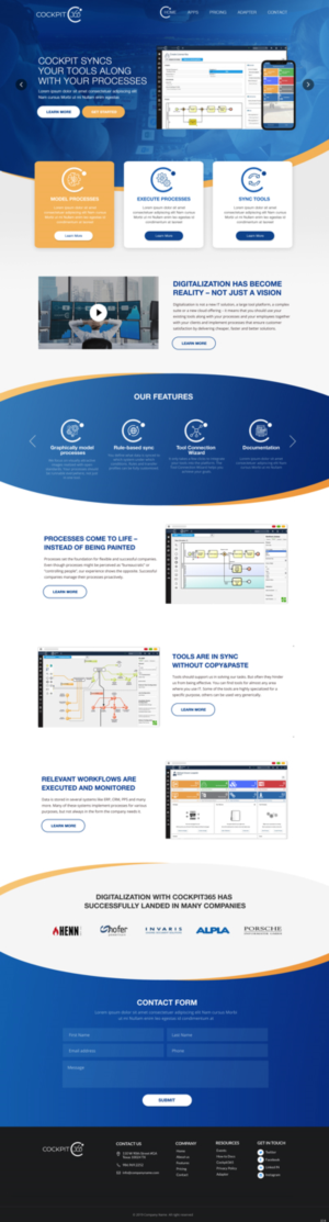 Web Design by pb for ProMind GmbH | Design: #21185796
