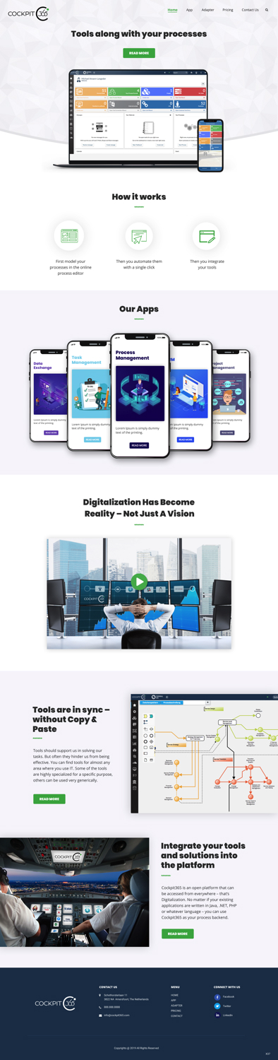 Web Design by pb for ProMind GmbH | Design #21185797