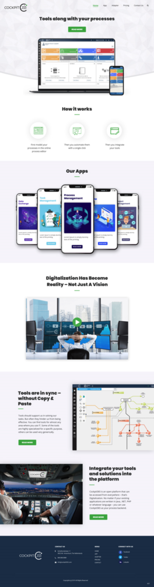 Web Design by pb for ProMind GmbH | Design: #21185797