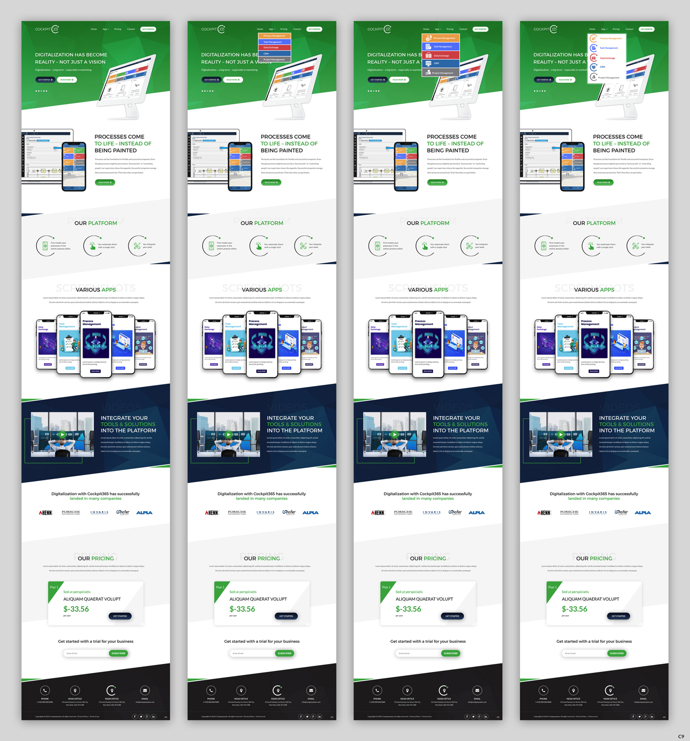 Web Design by pb for ProMind GmbH | Design: #21211299