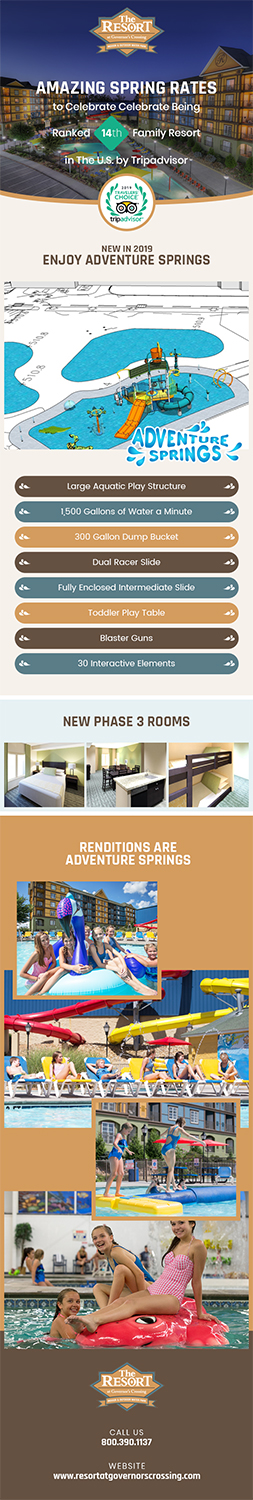 Email Marketing Design by RupalTechno for Smoky Mountain Resorts | Design #21183024