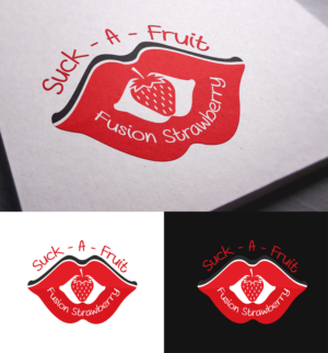 Suck-A Fruit THC Infused Juice Logo Upgrade | Label Design by SAI DESIGNS