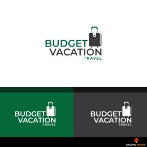 BudgetVacation.Travel | Logo Design by Graphic Bricks