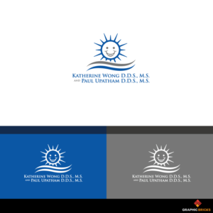 Katherine Wong D.D.S., M.S. and Paul Upatham D.D.S., M.S. | Design de Logo par Graphic Bricks