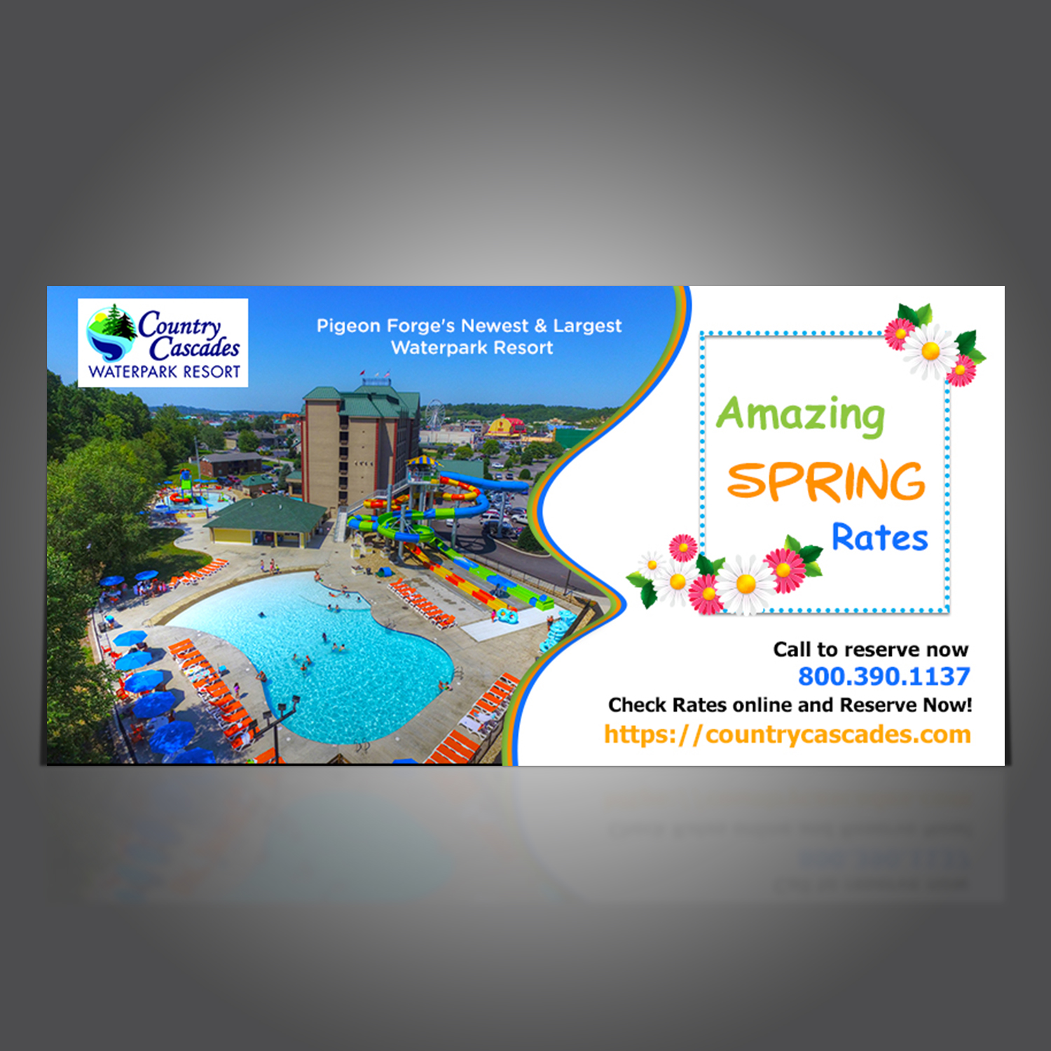 Email Marketing Design by CG PRITAM for Smoky Mountain Resorts | Design: #21195727