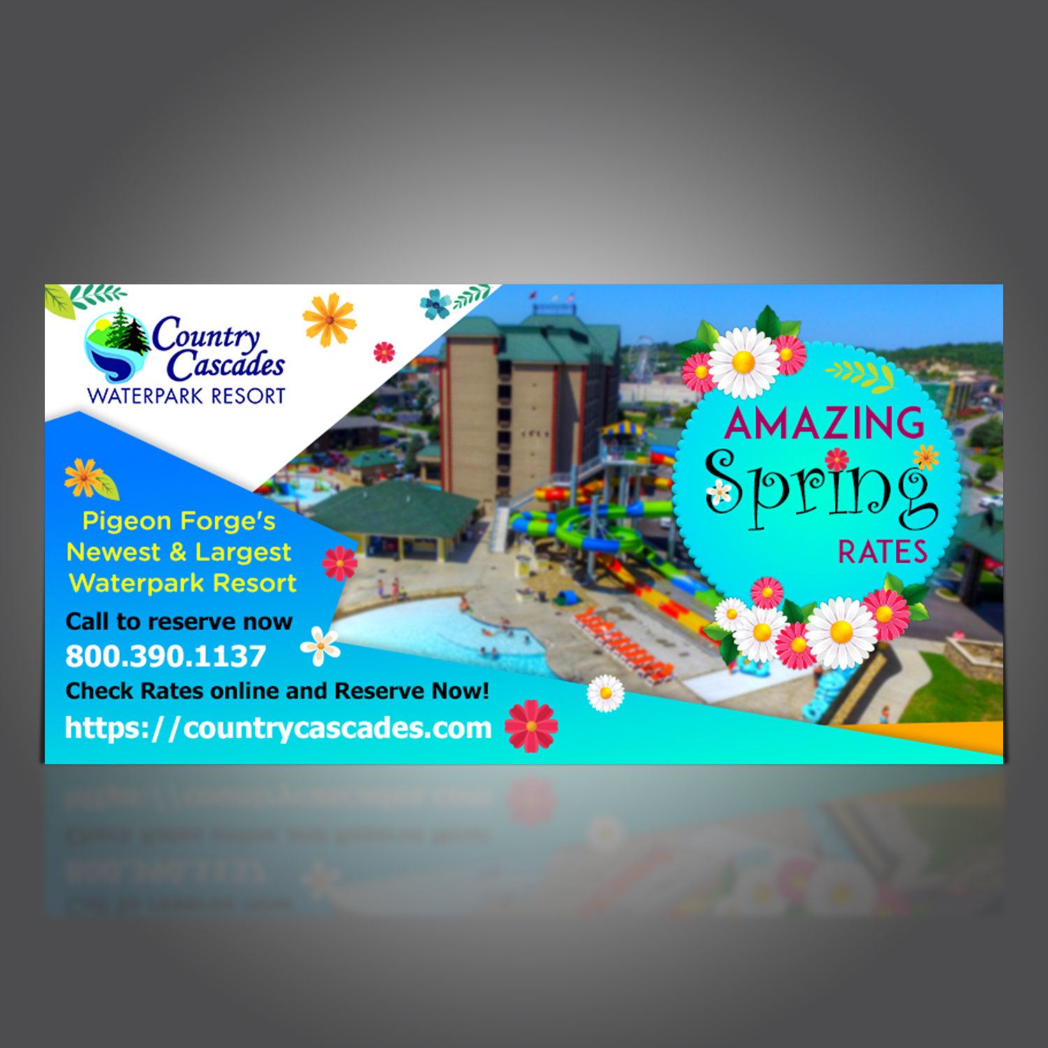 Diseño de Mercadeo por Correo Electrónico por CG PRITAM para Smoky Mountain Resorts | Diseño #21195728