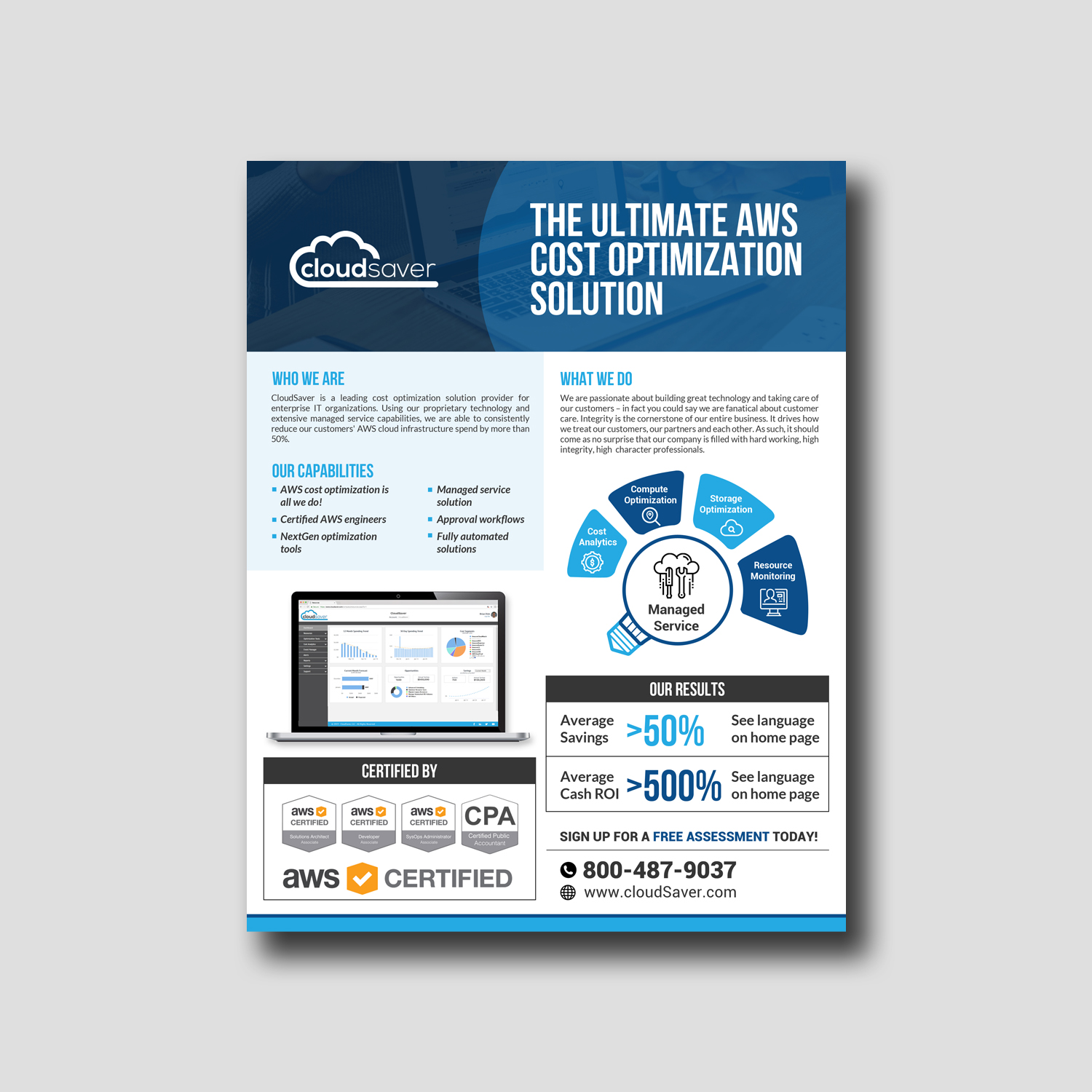 Flyer Design by debdesign for CloudSaver | Design #21191243