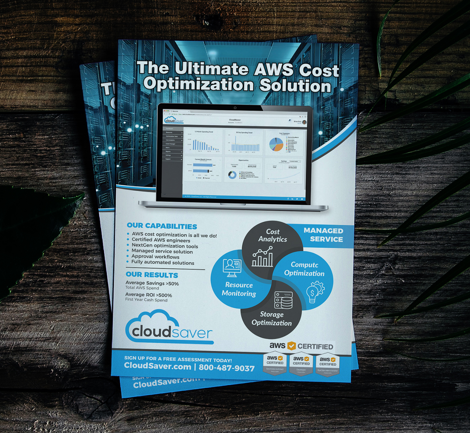 Flyer Design by Deziners Zone for CloudSaver | Design #21185260