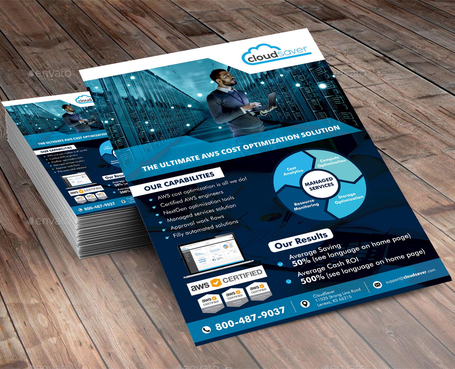 Flyer Design by ecorokerz for CloudSaver | Design #21189513