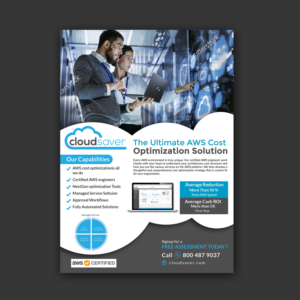 Design de Flyer par Schöpfer pour CloudSaver | Design : #21186512