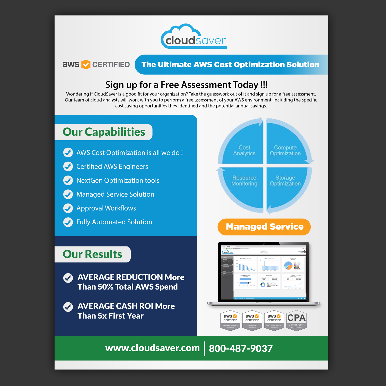 Flyer-Design von Schöpfer für CloudSaver | Design #21189694