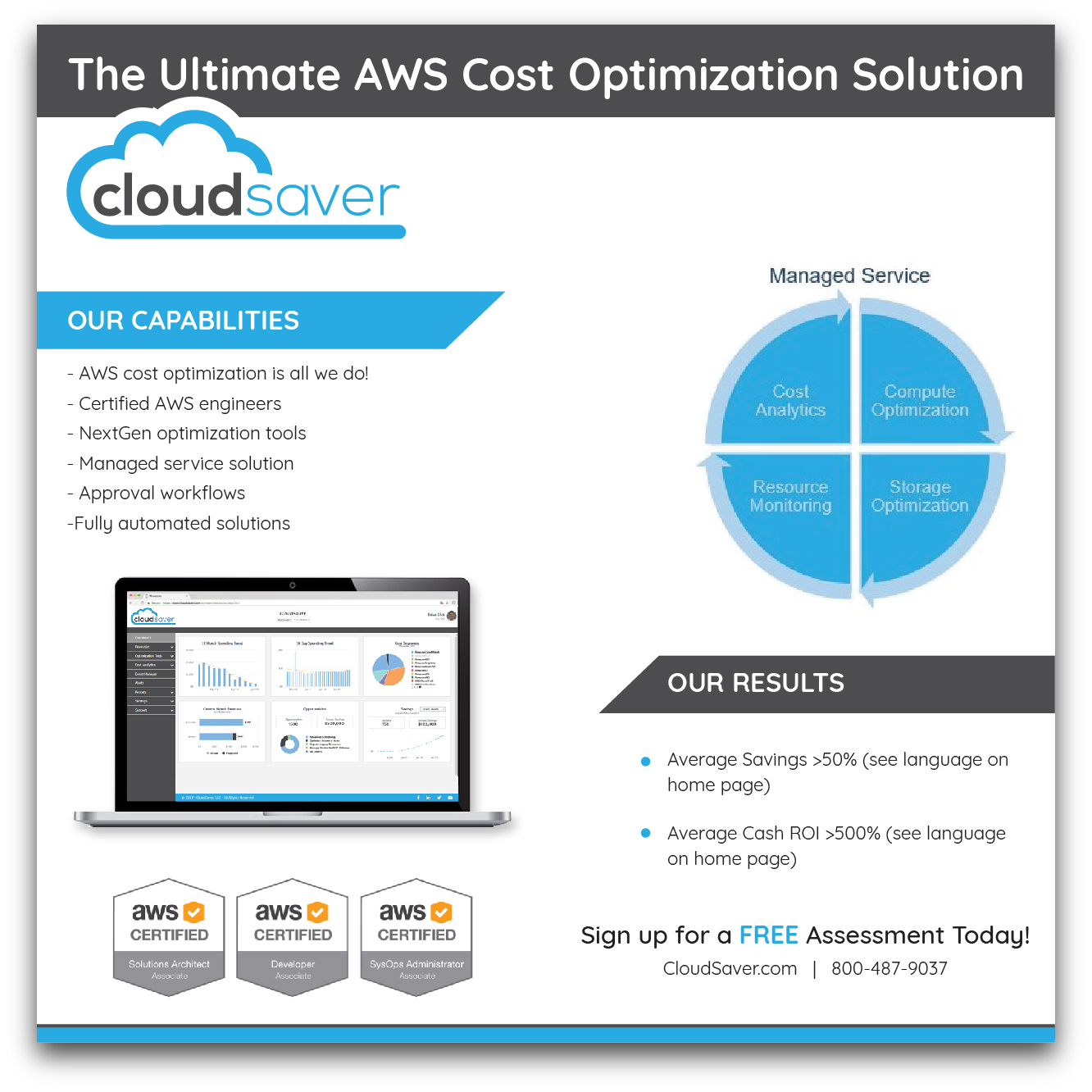 Flyer Design by Bold Pixels for CloudSaver | Design #21181625