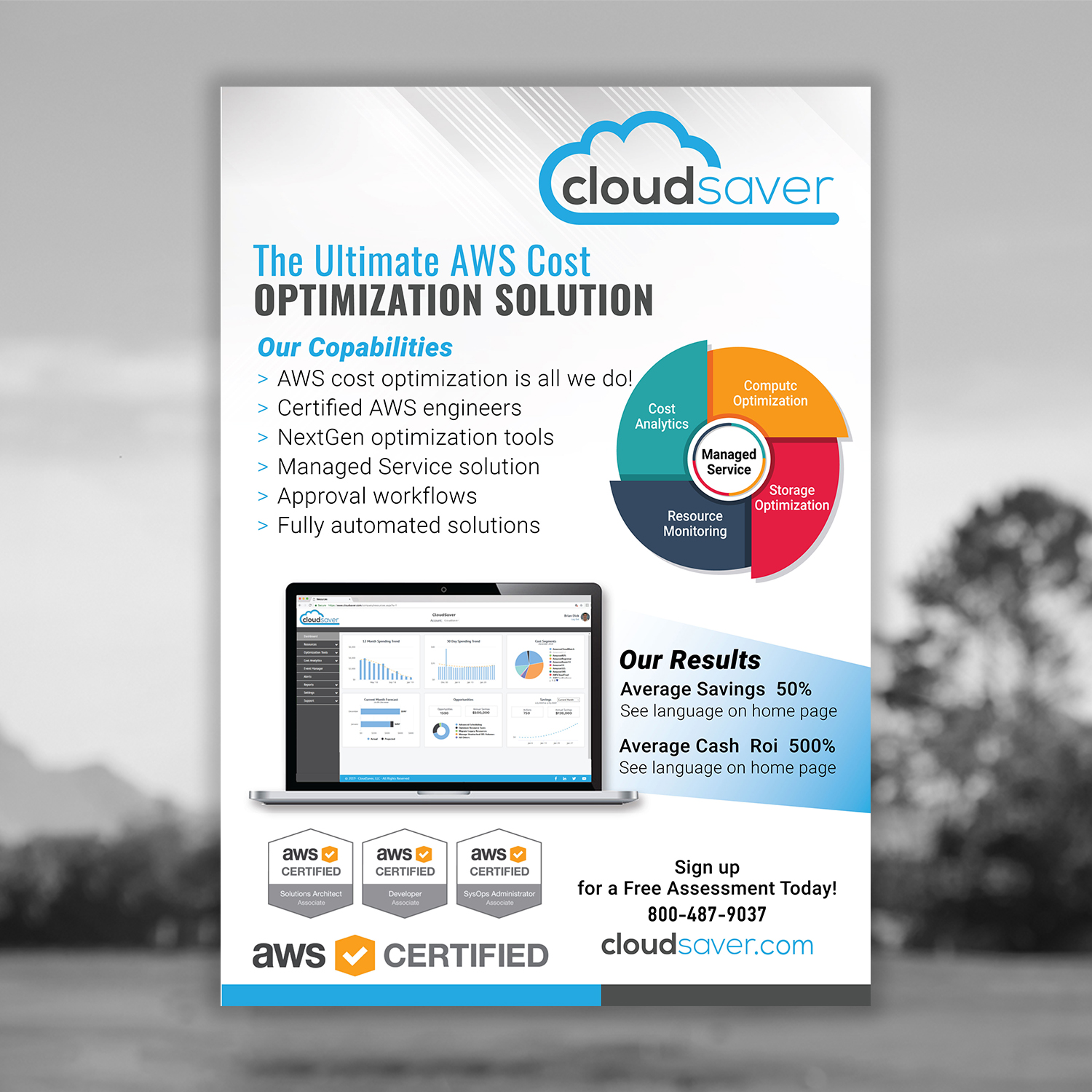 Flyer Design by Polash 3 for CloudSaver | Design #21196378