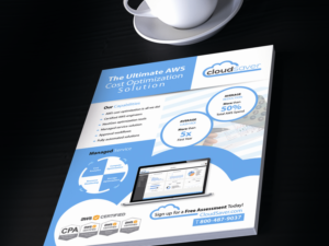 Design de Flyer par evieplusdesign pour CloudSaver | Design : #21186339