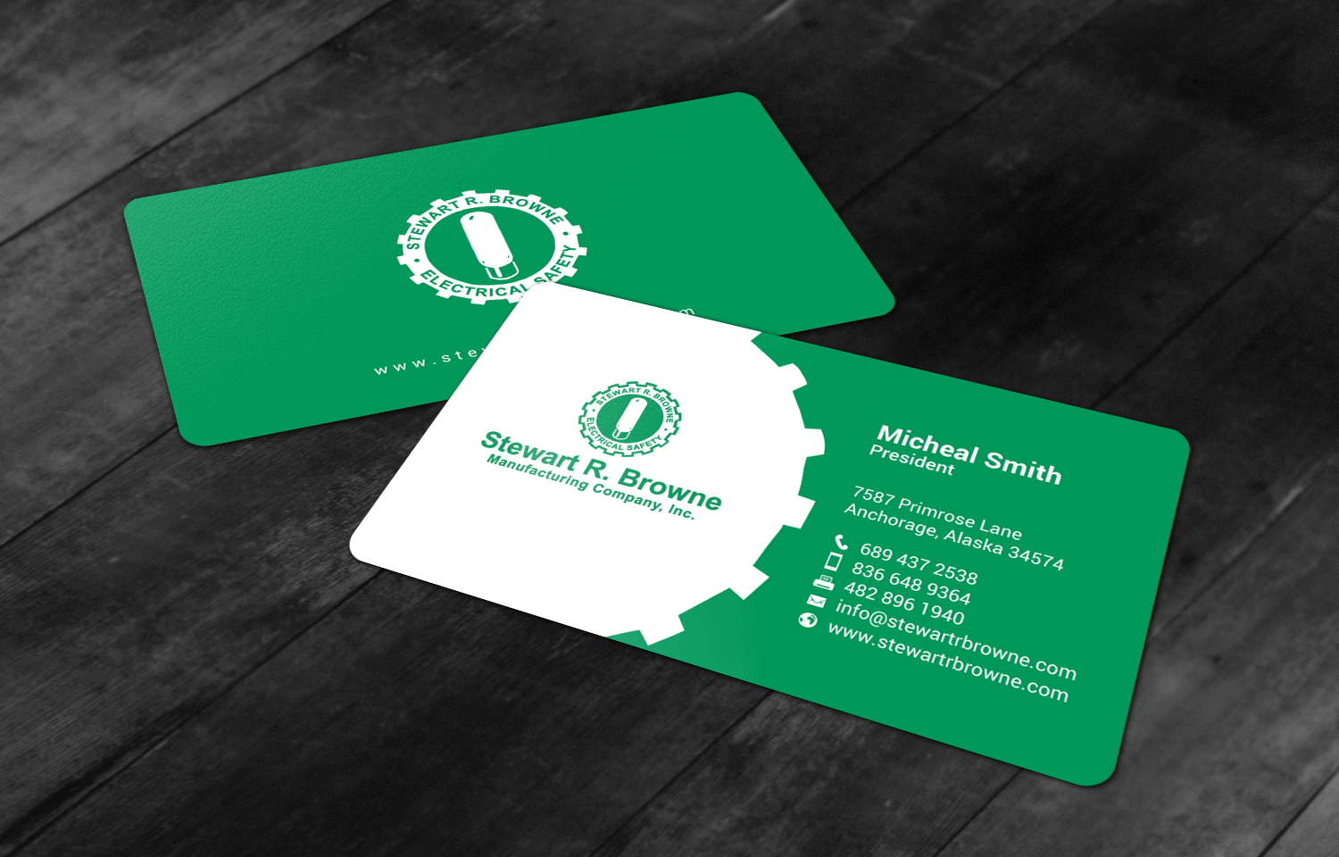 Business Card Design by chandrayaan.creative for this project | Design #21180659
