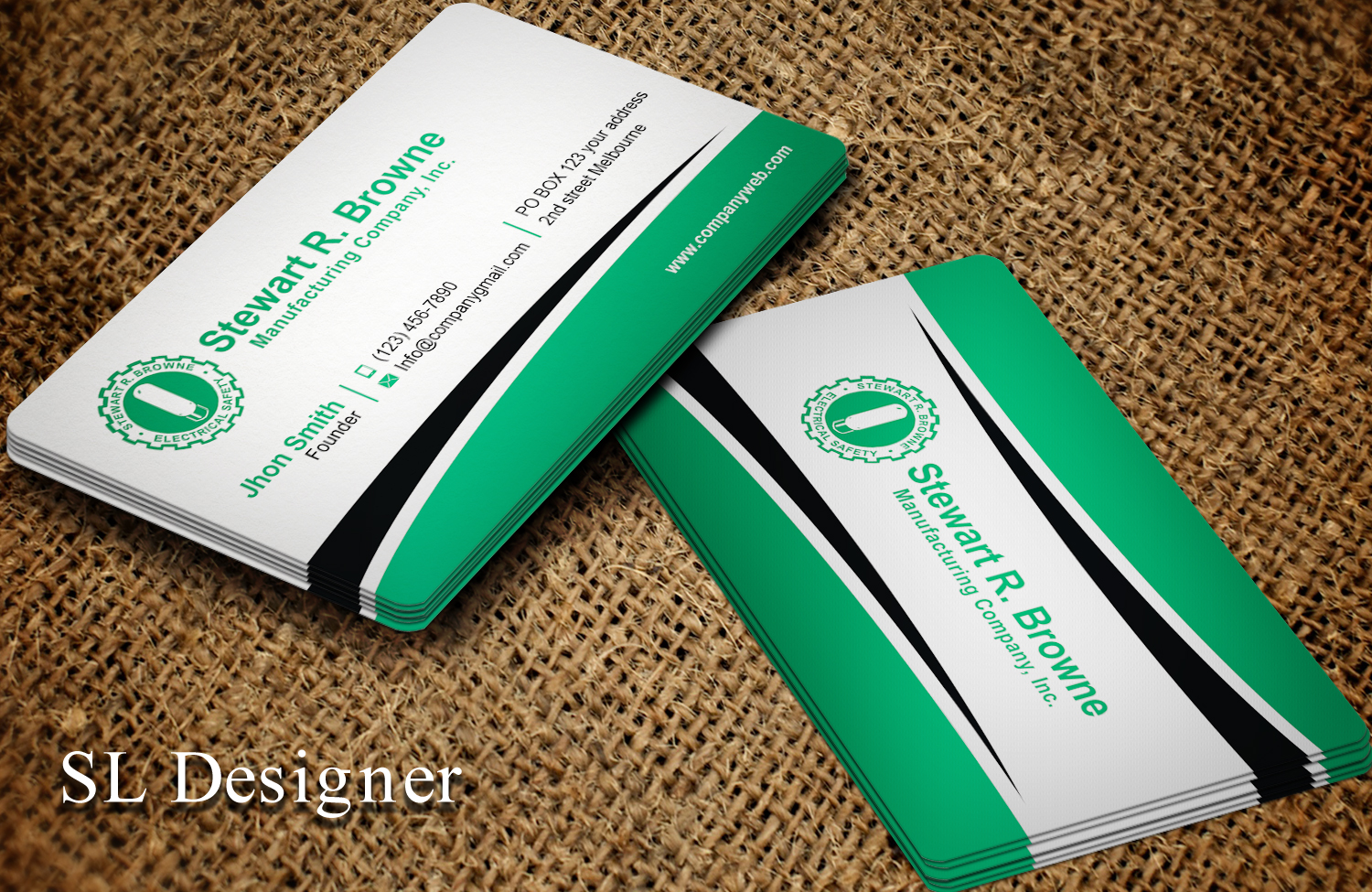 Business Card Design by SL Designer for this project | Design #21179022