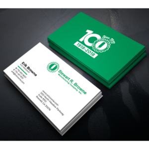 Business Card Design by SimbaLeo