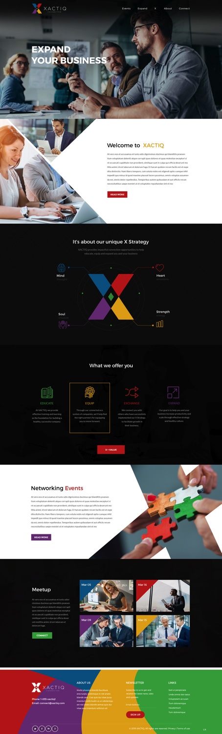 Web Design by pb for this project | Design #21185820
