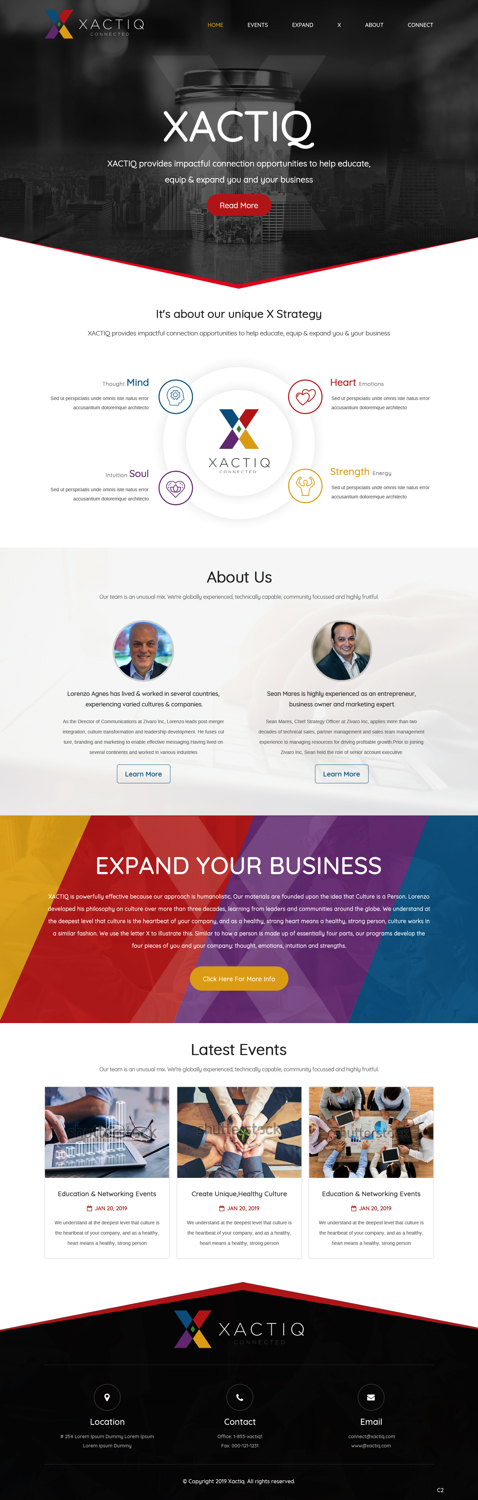 Web Design by pb for this project | Design #21185821
