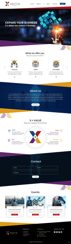 Web Design by pb for this project | Design: #21185822