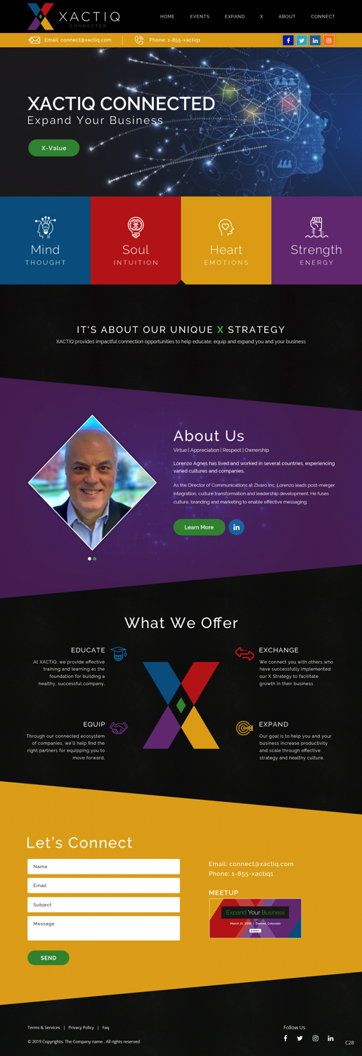 Web Design by pb for this project | Design #21185830