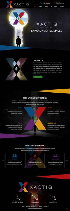 Web Design by pb for this project | Design: #21185833