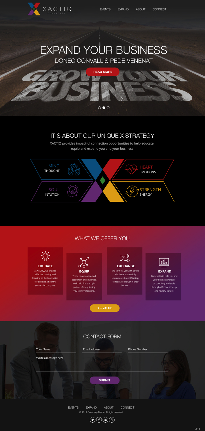 Web Design by pb for this project | Design #21185842