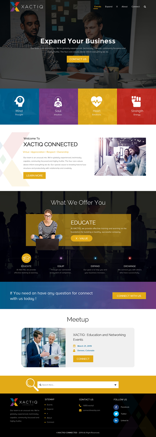 Web Design by rightway for this project | Design #21186598
