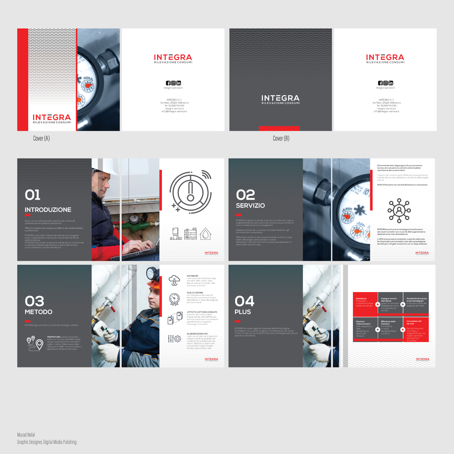 Brochure Design by Murad Nofal for Broli e Gelmini S.r.l. | Design #21187093