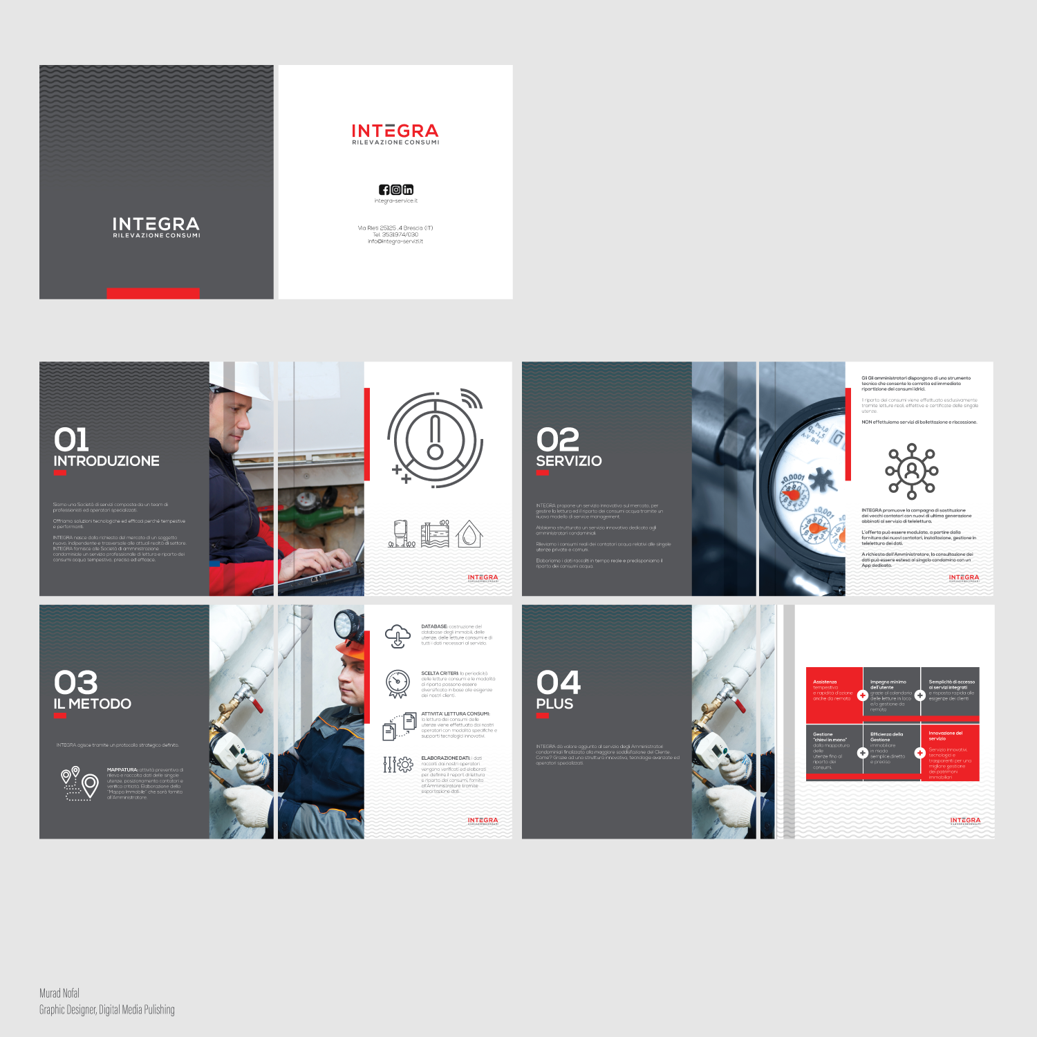 Brochure Design by Murad Nofal for Broli e Gelmini S.r.l. | Design #21194048